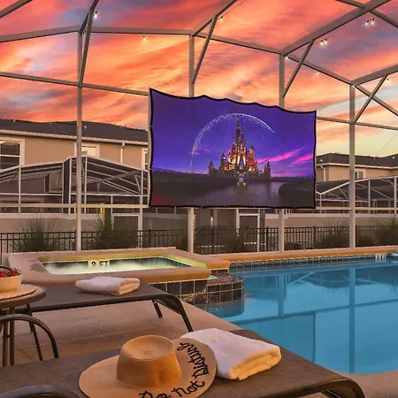 Free Waterpark Heated Pool 20Mins From Disney